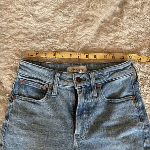 Madewell The Curvy Perfect Vintage Jean Size 23 Banner Wash - Picture 9 of 14